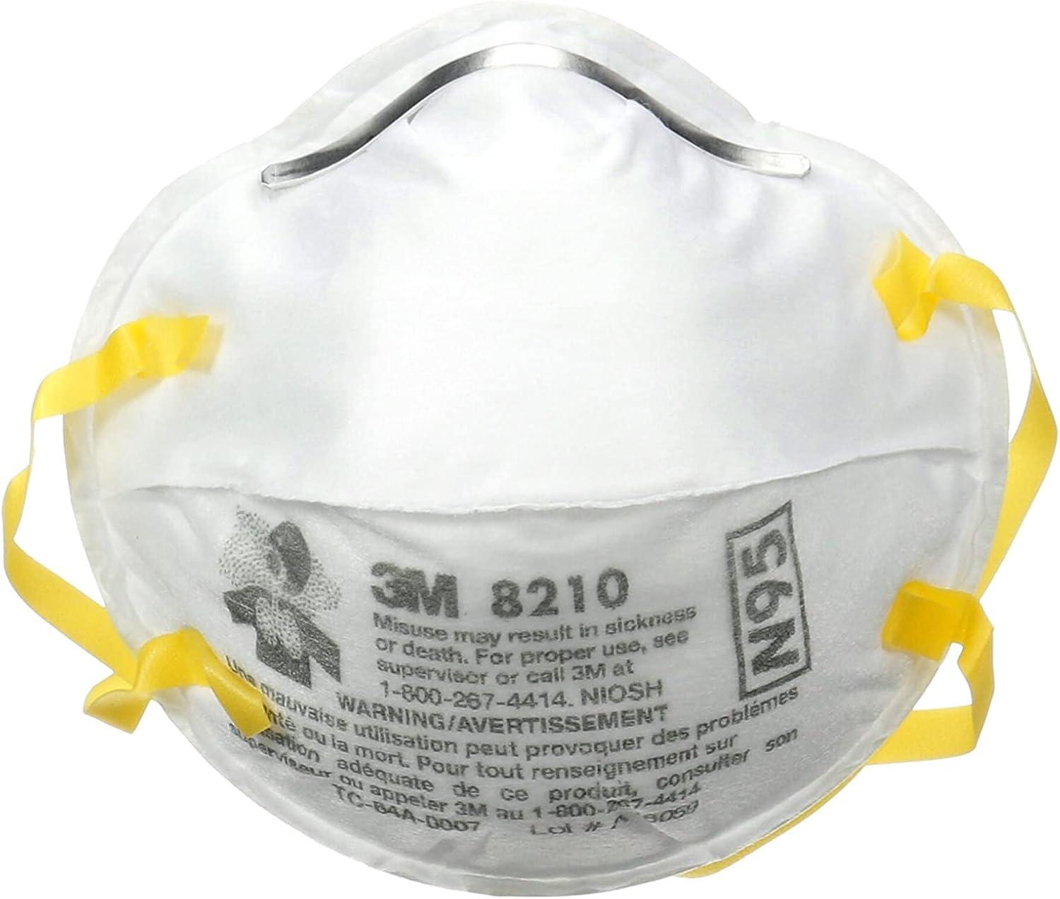 image3M N95 Performance Respirator 82102 Pack NIOSHAPPROVED N95Advanced Filter Media For Easy Breathing Cushioning Nose Foam