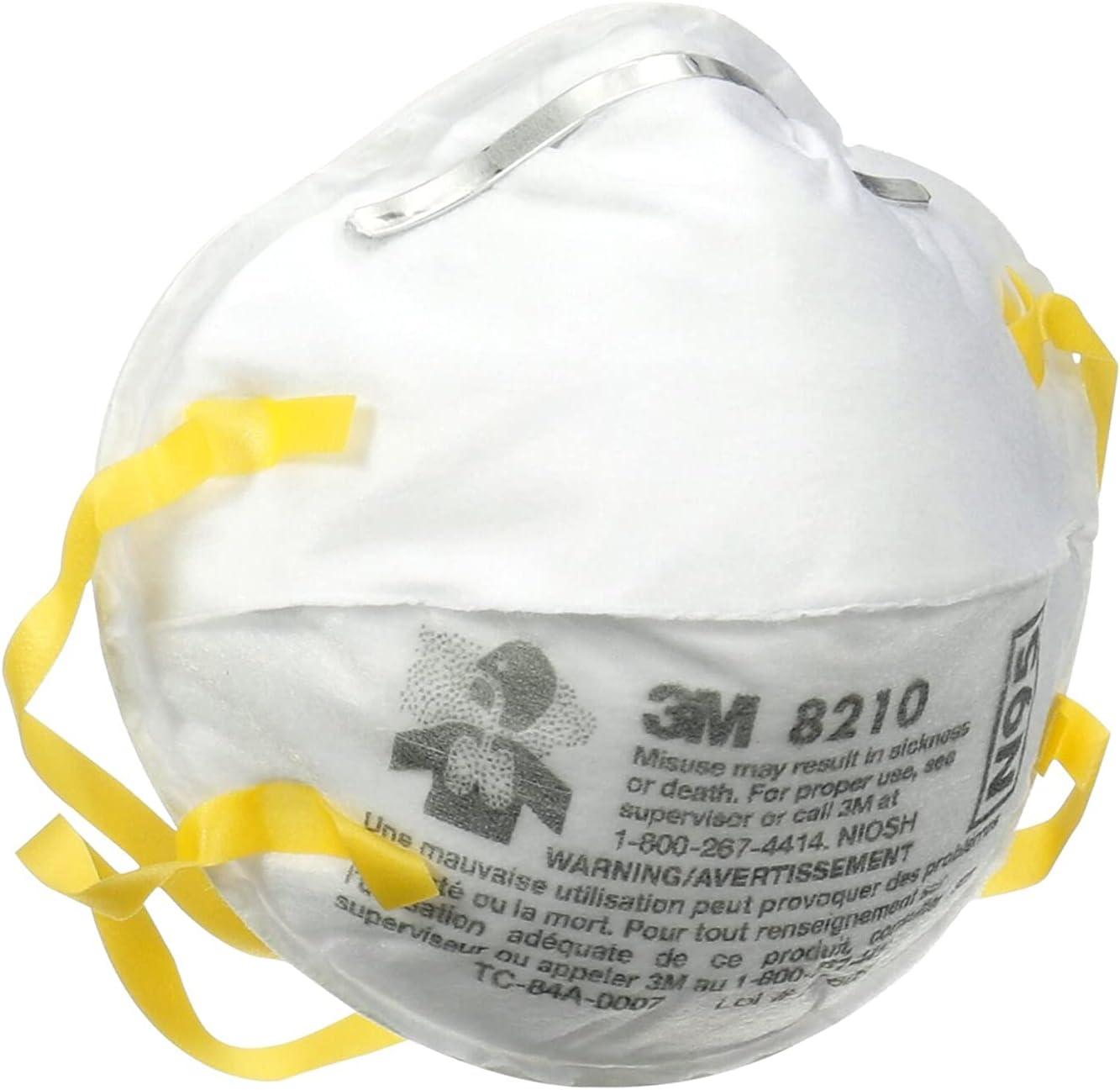 image3M N95 Performance Respirator 82102 Pack NIOSHAPPROVED N95Advanced Filter Media For Easy Breathing Cushioning Nose Foam