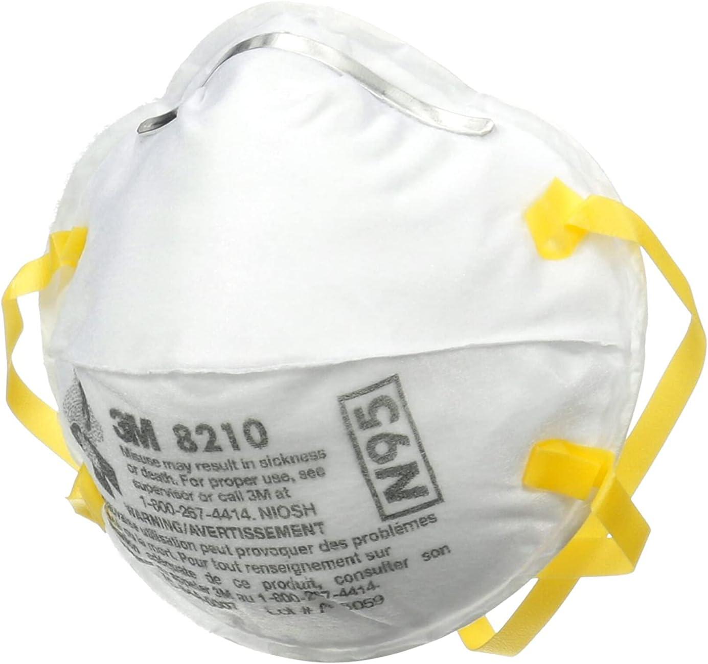 image3M N95 Performance Respirator 82102 Pack NIOSHAPPROVED N95Advanced Filter Media For Easy Breathing Cushioning Nose Foam