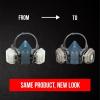 image3M Advanced Comfort Reusable Respirator 7512P1DC OVP95 Mdm 1Fcpc 1pr of 6001 Crtdgs 2prs 5P71 Fltrs 1pr 501 Rtnrs