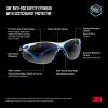 image3M AntiFog Goggle with Scotchgard Protector BlackBlue Clear Lens 5cs