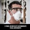 image3M Aura Particulate N95 Respirator 9205 Flat Fold Lightweight Design NonValved 20 Count Pack of 1