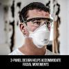 image3M Aura Particulate Respirator 9205 N95 Lightweight 3 Panel Designed Helps Provide Comfortable and Convenient Respiratory Protection 3Pack