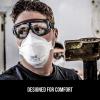 image3M Aura Particulate Respirator 9205 N95 Lightweight 3 Panel Designed Helps Provide Comfortable and Convenient Respiratory Protection 3Pack