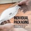 image3M Aura Particulate Respirator 9205 N95 Lightweight Three Panel Designed Respirator Helps Provide Comfortable And Convenient Respiratory Protection 10Pack