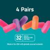 image3M Disposable Earplugs Events ampamp Concerts 4 Pairs 8 Total Plugs Noise Reduction Rating NRR 32 dB Good Fit Stays Put Soft ampamp Smooth Ear Plug Design Easy To Insert ampamp Remove EPEC4BCSIOC4 Count Pack of 1