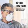 image3M N95 Respirator 8511 10 Pack NIOSHAPPROVED N95 Features 3M COOL FLOW Exhalation Valve Relief From Dusts ampamp Certain Particles During Sanding Pollen Mold Spores Dust Particles 8511DB1APS10 Count Pack of 1