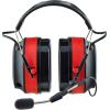 image3M ProComms Electronic Hearing Protector Wireless Earmuffs With Bluetooth Technology ampamp External NoiseCanceling Boom Microphone Noise Reduction Rating NRR 26 dB Premium Gel Cushions 90546SIOC
