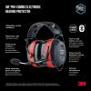 image3M ProComms Electronic Hearing Protector Wireless Earmuffs With Bluetooth Technology ampamp External NoiseCanceling Boom Microphone Noise Reduction Rating NRR 26 dB Premium Gel Cushions 90546SIOC
