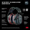 image3M ProProtect  Gel Cushions Electronic Hearing Protector Noise Reduction Rating NRR 26 dB Bluetooth Ear Muffs HighFidelity Speakers ampamp Integrated Microphone Premium Gel Cushions 90545SIOC