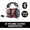 image3M Safety Bundle ProComms Electronic Hearing Protector with Bluetooth Wireless Technology  10Pack 8511 Cool Flow Valved N95 Respirator  3M Flat Temple Safety Eyewear