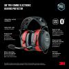 image3M Safety Bundle ProComms Electronic Hearing Protector with Bluetooth Wireless Technology  10Pack 8511 Cool Flow Valved N95 Respirator  3M Flat Temple Safety Eyewear