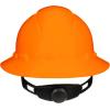 image3M SecureFit Full Brim Hard Hat CHHFBRO6SL with Ratchet Adjustment HiVis Orange