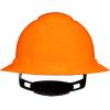 image3M SecureFit Full Brim Hard Hat CHHFBRO6SL with Ratchet Adjustment HiVis Orange