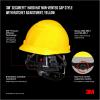 image3M SecureFit Hard Hat CHHRY6SL Cap Style with Ratchet Adjustment Yellow