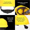 image3M SecureFit Hard Hat CHHRY6SL Cap Style with Ratchet Adjustment Yellow
