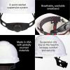 image3M SecureFit Hard Hat Cap Style with Ratchet Adjustment White 6Case