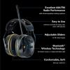 image3M WorkTunes Connect  AMFM Wireless Hearing Protector with Bluetooth Technology Bluetooth Hearing Protection with a 26 dB Noise Reduction Rating