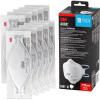 image3M Aura Particulate Respirator 9205 N95 Lightweight Three Panel Designed Respirator Helps Provide Comfortable And Convenient Respiratory Protection 10Pack