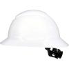 image3M SecureFit Full Brim Hard Hat CHHFBRW6SL with Ratchet Adjustment White