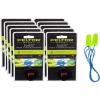 imagePeltor Sport TriFlange Corded Reusable Earplugs 3 Pair Noise Reduction Rating NRR 26 dB Comfortable Fit Ideal For Range Shooting ampamp Hunting Washable and Corded Neon Yellow 9731710C2Pair