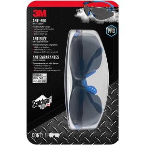image3M AntiFog Goggle with Scotchgard Protector 47211H1VDC BlackBlue Gray Lens