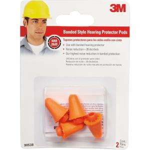 image3M Corded Reusable Earplugs 3 Pack Noise Reduction Rating NRR 25 dB Easy To Use ampamp Insert Pliable ampamp TriFlange Design Enhances Comfort ampamp Fit Orange Ear Plugs 90716H3DCReplacement Pods