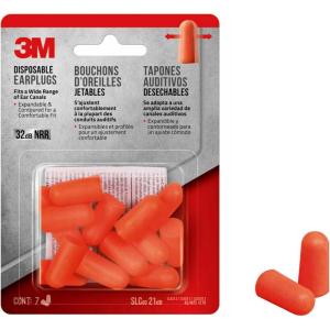 image3M Disposable Earplugs Events ampamp Concerts 4 Pairs 8 Total Plugs Noise Reduction Rating NRR 32 dB Good Fit Stays Put Soft ampamp Smooth Ear Plug Design Easy To Insert ampamp Remove EPEC4BCSIOC7 Pairs