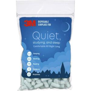 image3M Disposable Earplugs Events ampamp Concerts 4 Pairs 8 Total Plugs Noise Reduction Rating NRR 32 dB Good Fit Stays Put Soft ampamp Smooth Ear Plug Design Easy To Insert ampamp Remove EPEC4BCSIOCBag
