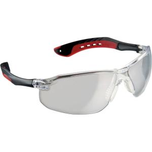 image3M Flat Temple Safety Eyewear with Scratch Resistant LensRed