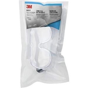 image3M Goggle Chemical Splash ImpactResistant Lens Blocks 999 of UV Comfortable Elastic Headband Vents Designed To Help Reduce Fogging Provides A Secure ampamp Personalized Fit 93506P1DCOne Size Pack of 10