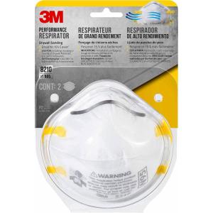 image3M N95 Performance Respirator 82102 Pack NIOSHAPPROVED N95Advanced Filter Media For Easy Breathing Cushioning Nose Foam