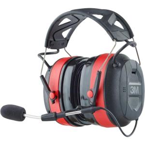 image3M ProComms Electronic Hearing Protector Wireless Earmuffs With Bluetooth Technology ampamp External NoiseCanceling Boom Microphone Noise Reduction Rating NRR 26 dB Premium Gel Cushions 90546SIOC