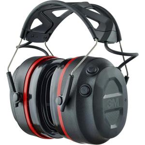 image3M ProProtect  Gel Cushions Electronic Hearing Protector Noise Reduction Rating NRR 26 dB Bluetooth Ear Muffs HighFidelity Speakers ampamp Integrated Microphone Premium Gel Cushions 90545SIOC