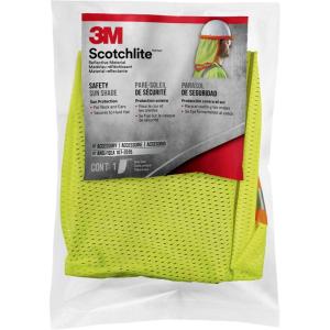 image3M Reflective Clothing Hard Hat Sun Shade  HiViz Yellow ampamp Orange 8case