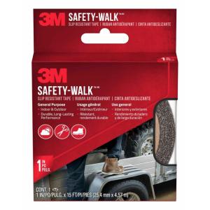 image3M SafetyWalk Slip Resistant Tape 4 in x 15 ft Anti Slip Tape Adhere Without Wrinkling Curling Tearing Shrinking or Lifting SelfAdhesive Backing For Quick ampamp Easy Application 610BR4X1801 Inch