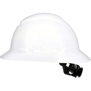 image3M SecureFit Full Brim Hard Hat CHHFBRW6SL with Ratchet Adjustment White