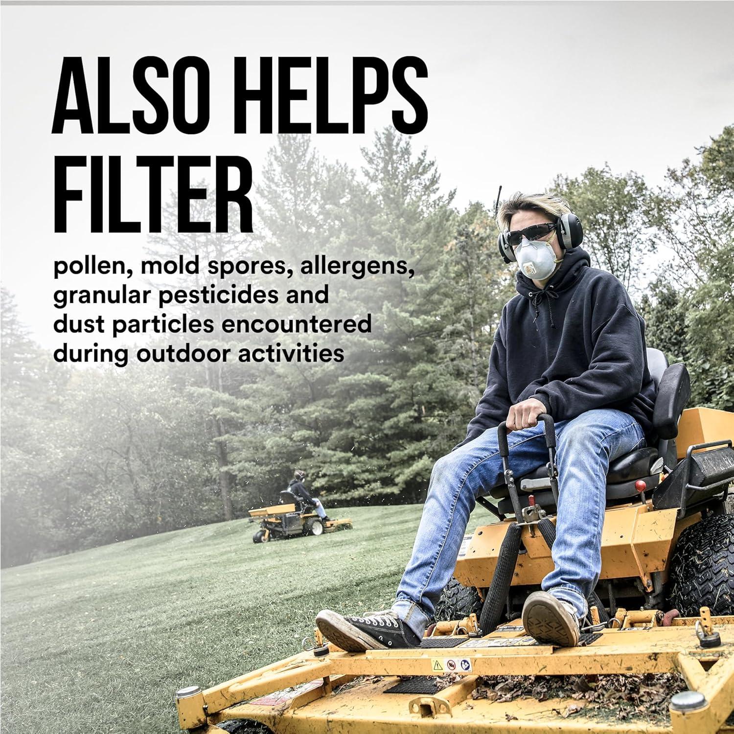 image3M N95 Respirator 8511 2 Pack Features 3M COOL FLOW Exhalation Valve NIOSHAPPROVED N95 Advanced Filter Media For Easy Breathing Lightweight Comfortable Design For Longer Wear 8511DA12APS