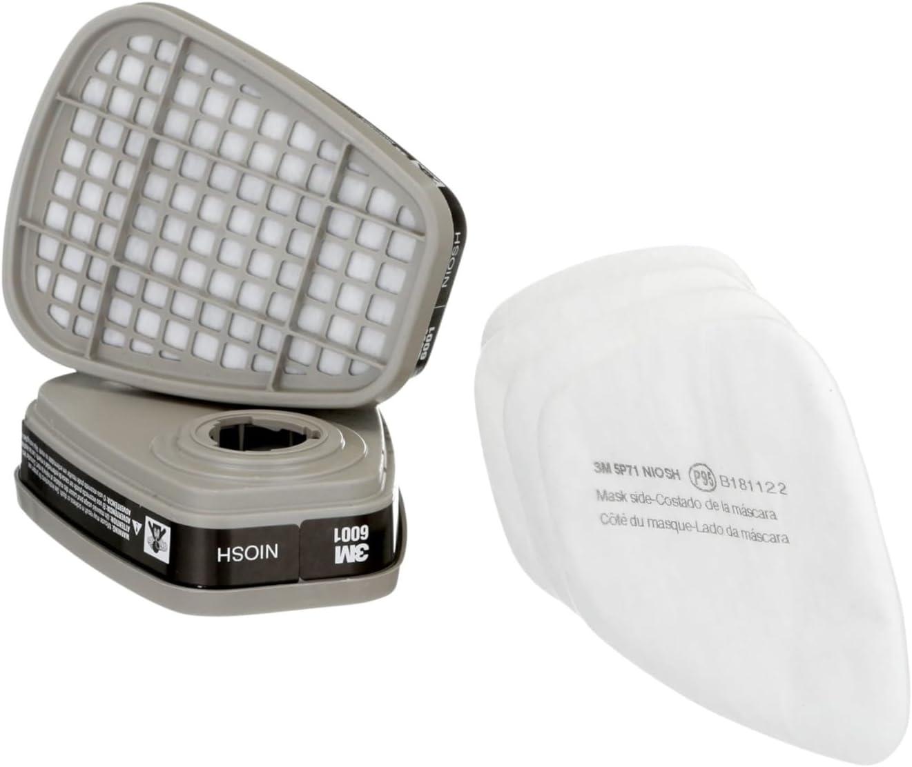 image3M Performance Supply Kit Contains 1 Pair of Cartridges amp 2 Pairs of P95 Filters Replacement Cartridges for 3M 6000 Series For Paint Project Use With Any 3M Bayonet Mount Respirator 6022P1DC175 Inch width  675 Inch length