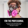 image3M P100 Performance Filter 2091 2 Pairs Use With Any 3M Bayonet Mount Respirator NIOSHAPPROVED P100 Filters For Removal Of Mold Lead Paint amp Working With Fiberglass Insulation 2091P2DC78 Inch x 245 Inch