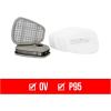 image3M Performance Supply Kit Contains 1 Pair of Cartridges amp 2 Pairs of P95 Filters Replacement Cartridges for 3M 6000 Series For Paint Project Use With Any 3M Bayonet Mount Respirator 6022P1DC175 Inch width  675 Inch length
