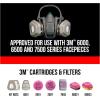 image3M Replacement Cartridges Household MultiPurpose Respirator