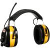 image3M WorkTunes AMFM Hearing Protector Noise Reduction Rating NRR 24 dB Radio Ear Muffs With Integrated Microphone amp High Fidelity Speakers 90541H1DCPS