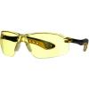 image3M Flat Temple Safety Eyewear with Scratch Resistant Lens Amber Frame 1Pair