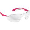 image3M Flat Temple Safety Eyewear with Scratch Resistant Lens WhitePink Frame 47014WV6