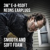 image:image3M EARsoft Neons 32 dB NRR Soft Foam Earplugs for Noise Reduction Great for Construction Sites Soft Foam Comfort