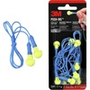image:image3M PushIns Corded Earplugs 28 dB NRR PushtoFit Ear Plugs Great for Construction Sites Soft Foam Comfort Corded Design for Easy Storage 5 PairsPack