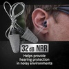 image:image3M Skull Screws Corded Earplugs 32 dB NRR Durable amp Comfortable Great for Extended Wear Tapered Design for Versatile Fit Corded for Easy Storage 4 PairPack